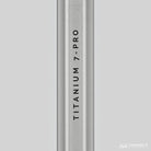 A product video of the Titanium 7-PRO Lacrosse Shaft in a Silver variant colorway.