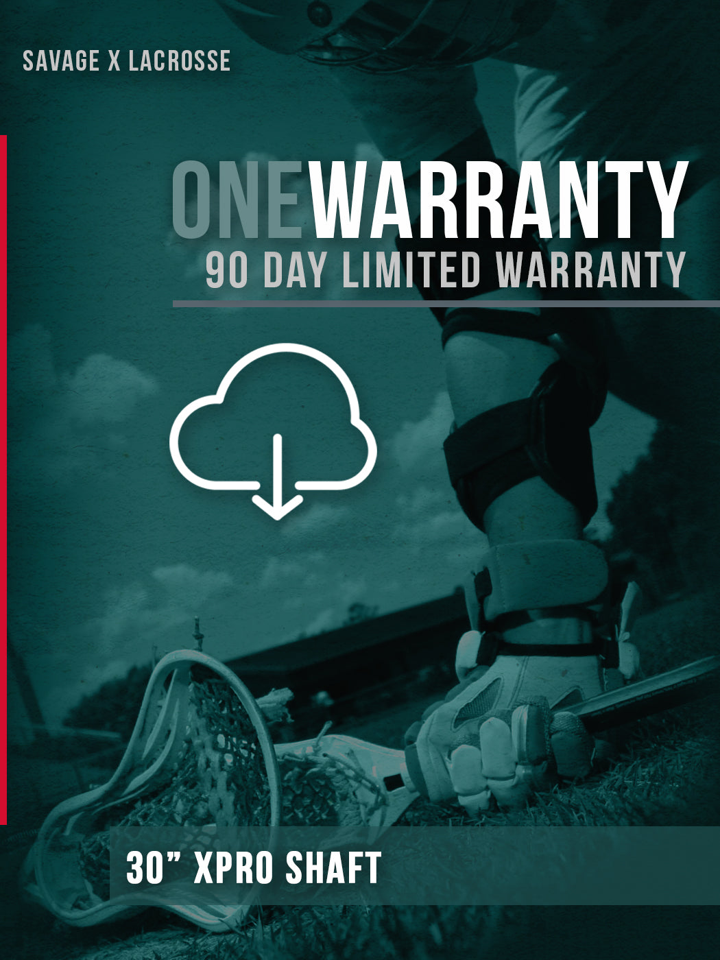 OneWarranty by Savage X Lacrosse allows the user to apply a single warranty to multiple items in their order. For example with a purchase of two lacrosse shafts and one warranty, that warranty can be used for either shaft. Watch our "Introducing OneWarranty" video.