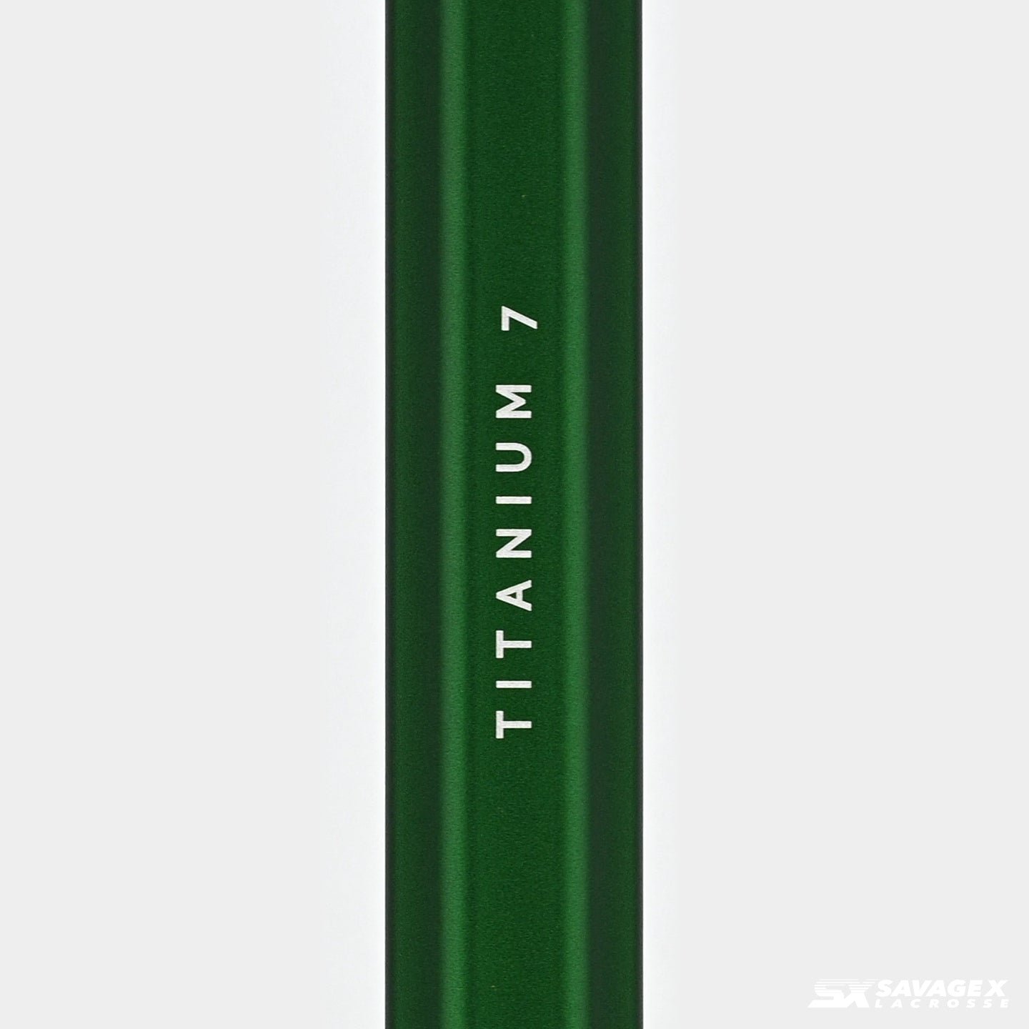 A product video of Titanium 7 Lacrosse Shaft in color variant Forest Green