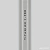 A product video of the Titanium 7-PRO Lacrosse Shaft in a Silver variant colorway.