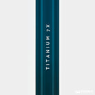 Video of black to dark blue lacrosse shaft.