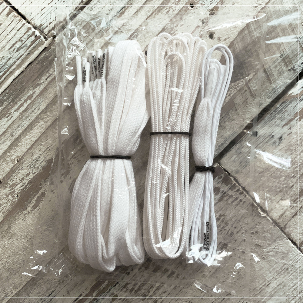 Lacrosse String Simple White String Kit Savage X Lacrosse LLC